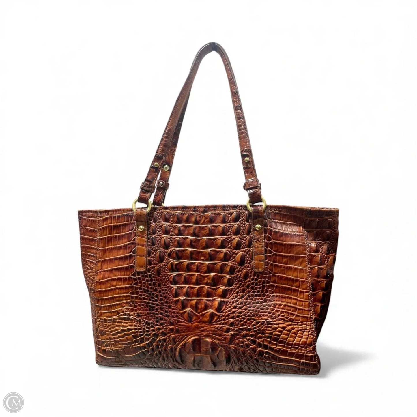 Handbag Designer By Brahmin, Size: Large