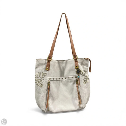 Handbag Leather By The Sak, Size: Large