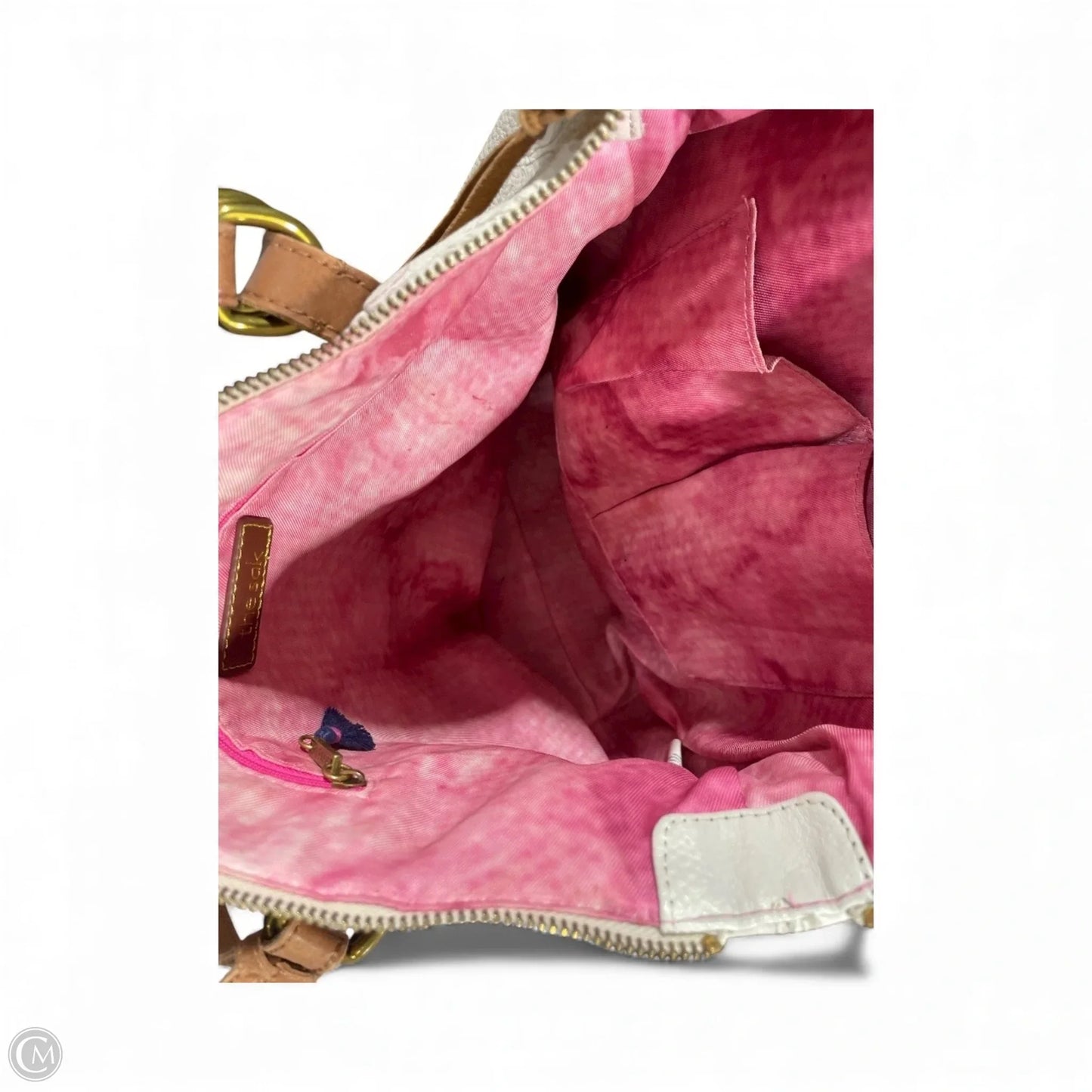 Handbag Leather By The Sak, Size: Large