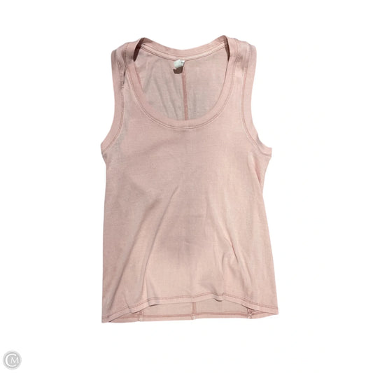 Top Long Sleeve Basic By Free People In Pink, Size: M