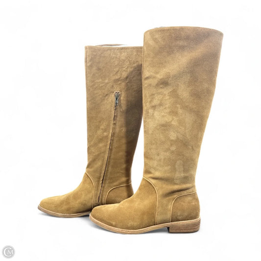 Boots Designer By Ugg In Brown, Size: 7
