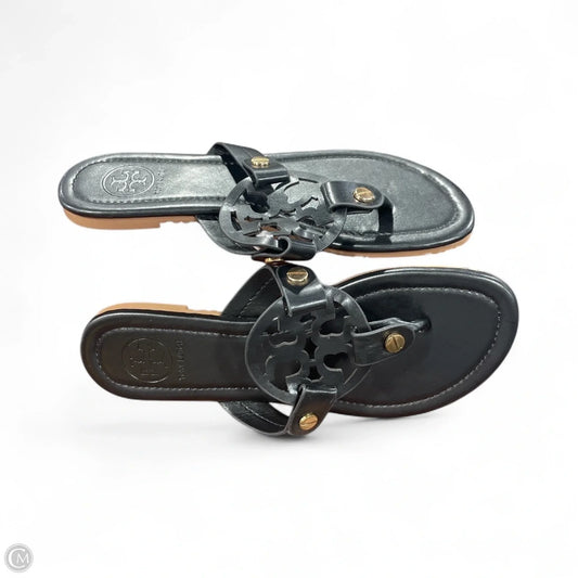 Sandals Designer By Tory Burch In Black, Size: 7.5