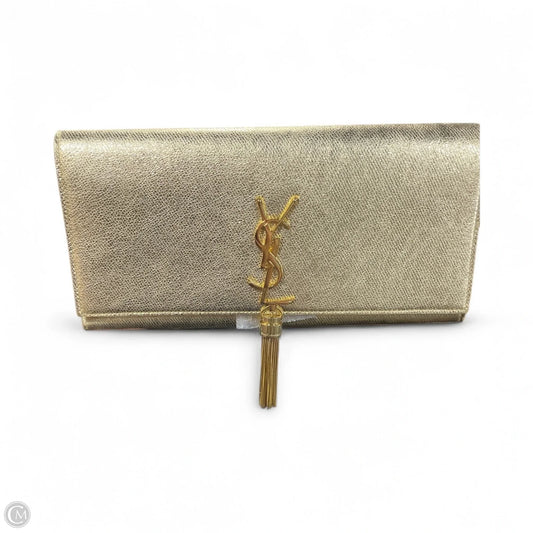 Clutch Luxury Designer By Yves Saint Laurent, Size: Large