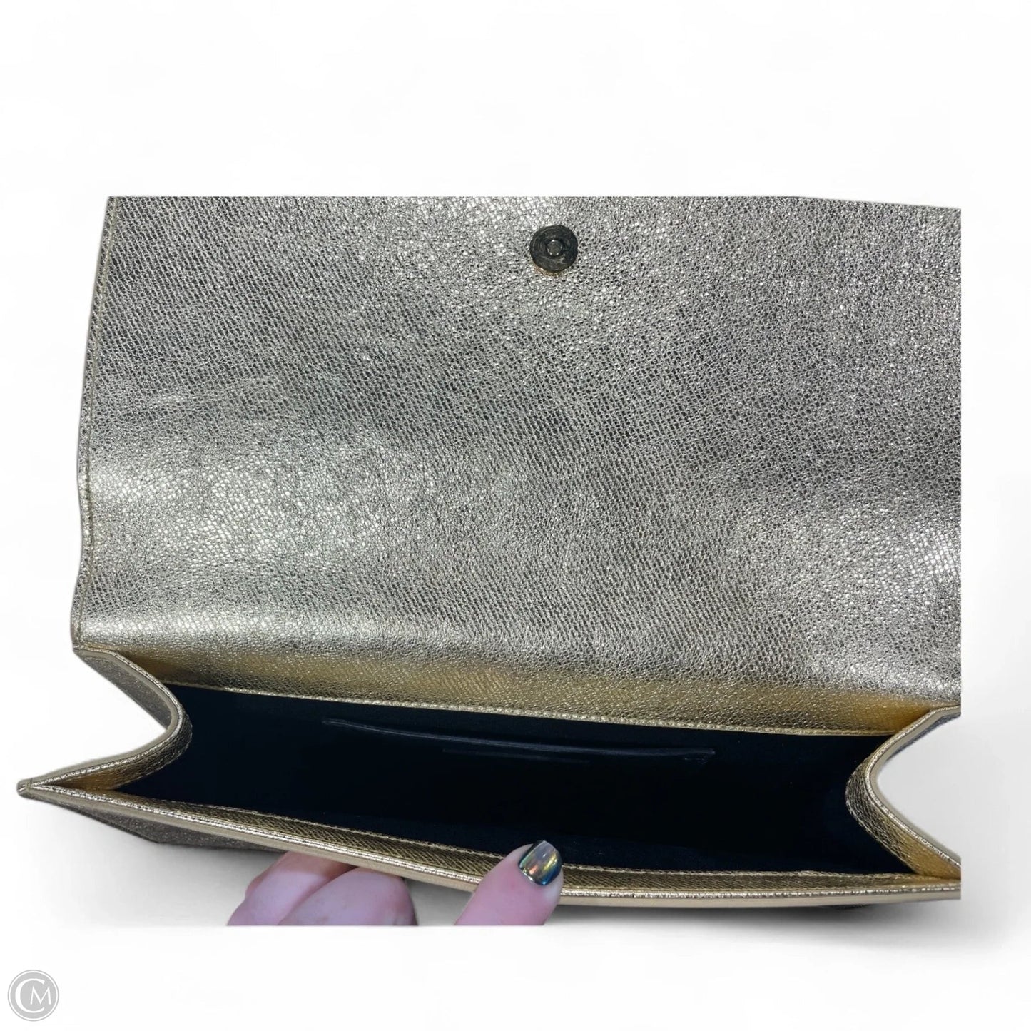 Clutch Luxury Designer By Yves Saint Laurent, Size: Large