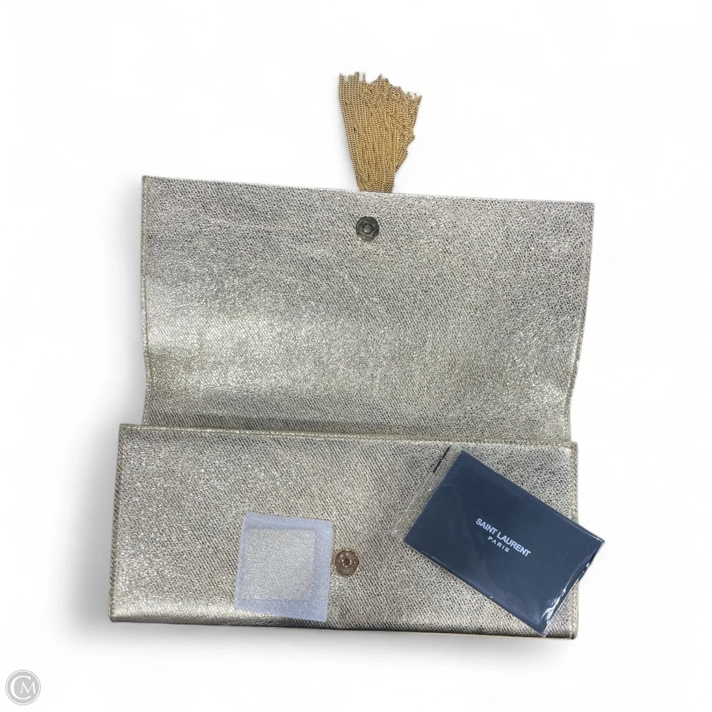 Clutch Luxury Designer By Yves Saint Laurent, Size: Large