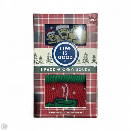 Socks By Life Is Good In Multi-colored, Size: 0