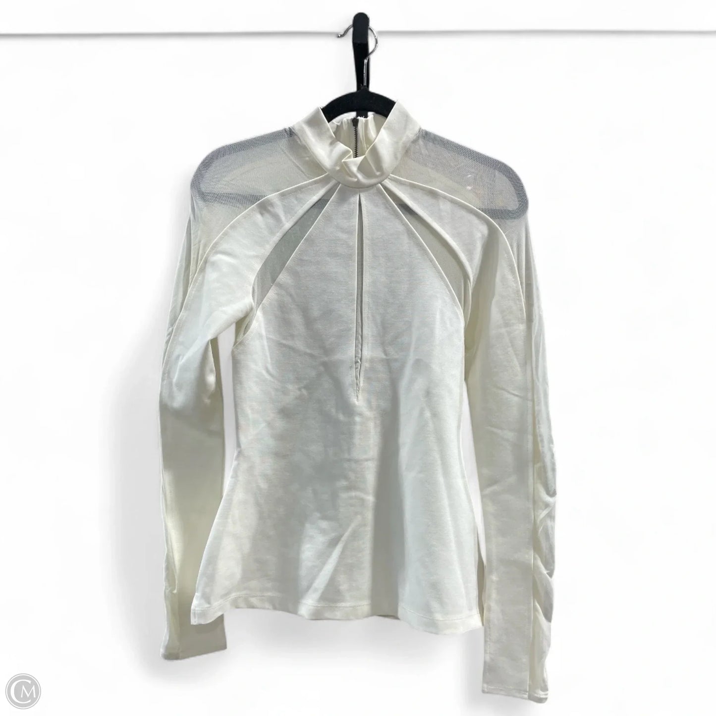 Blouse Long Sleeve By Free People In Cream, Size: S