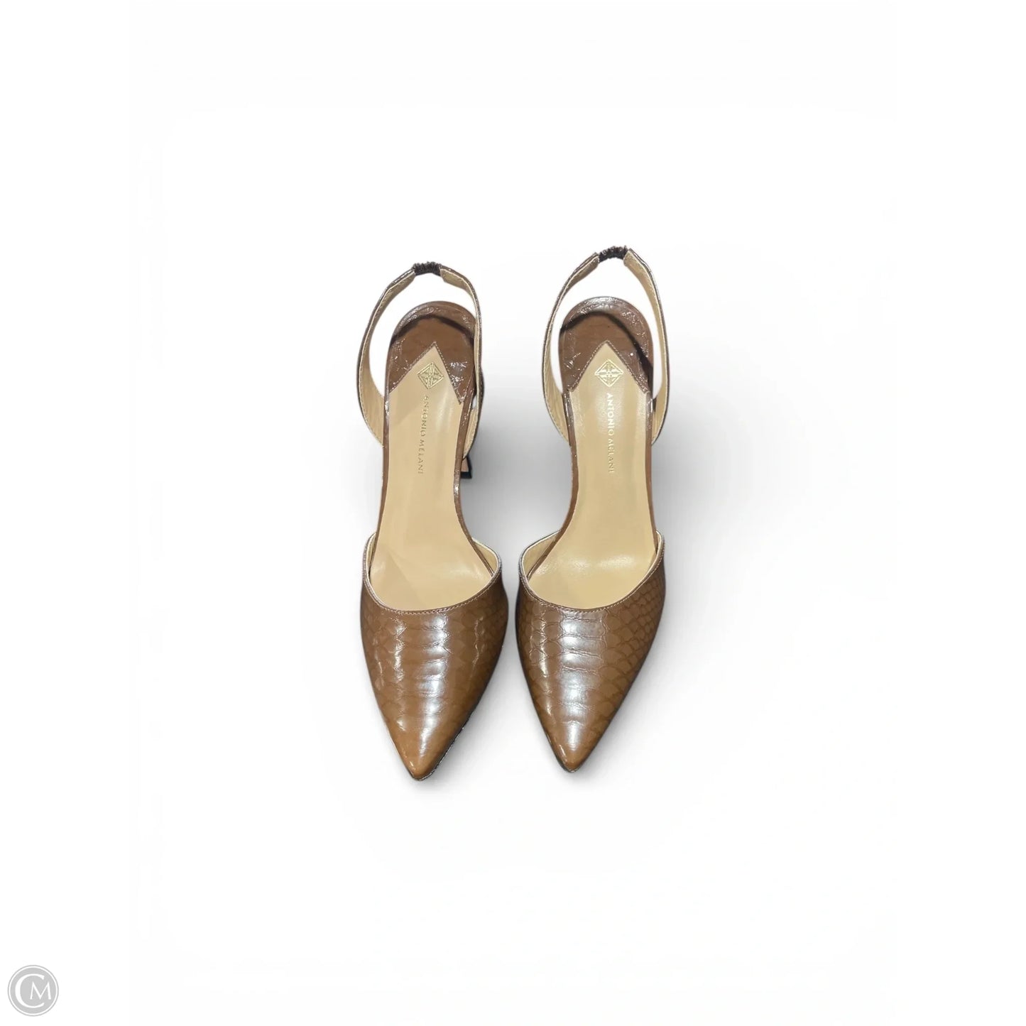 Sandals Heels Kitten By Antonio Melani In Brown, Size: 10