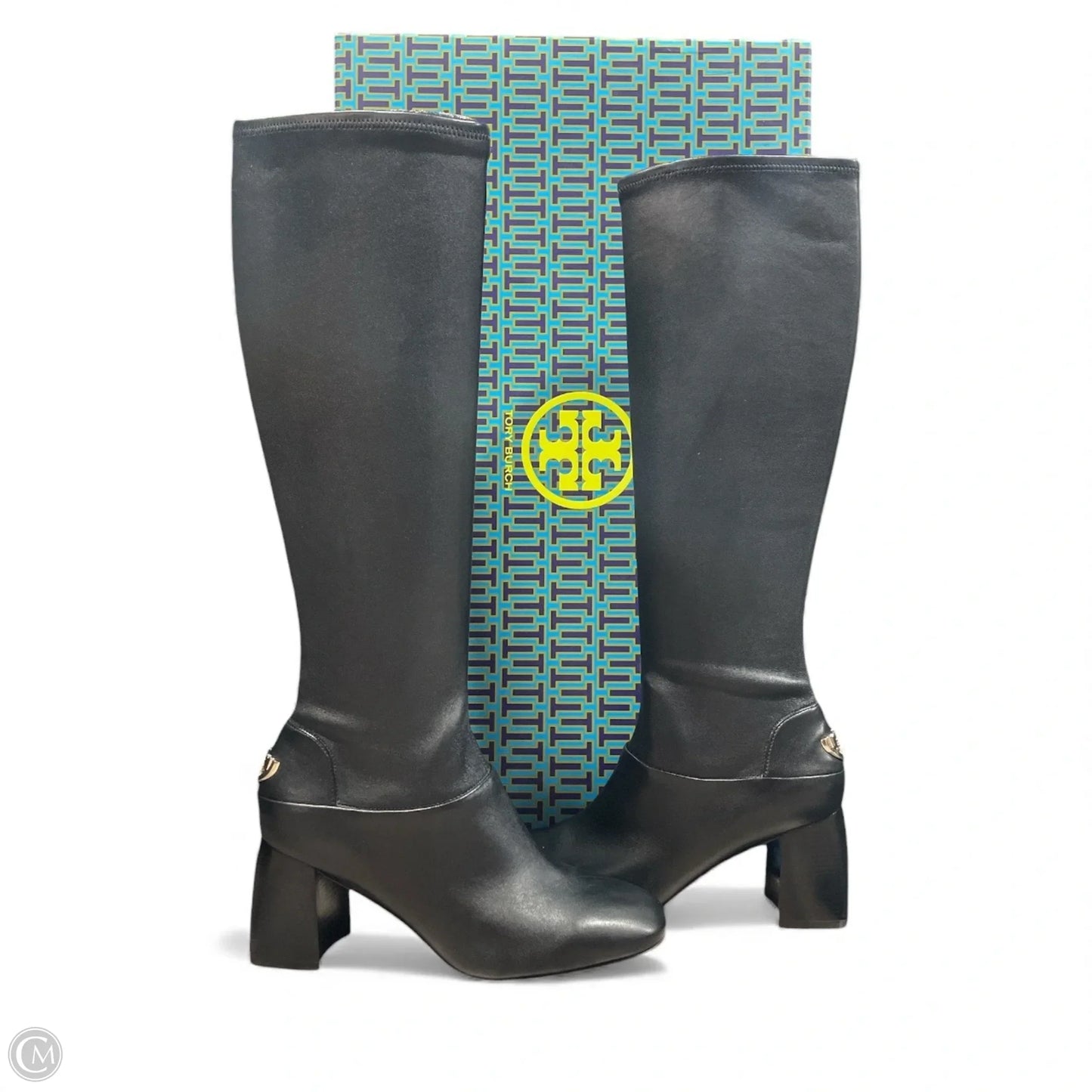 Boots Designer By Tory Burch In Black, Size: 8.5