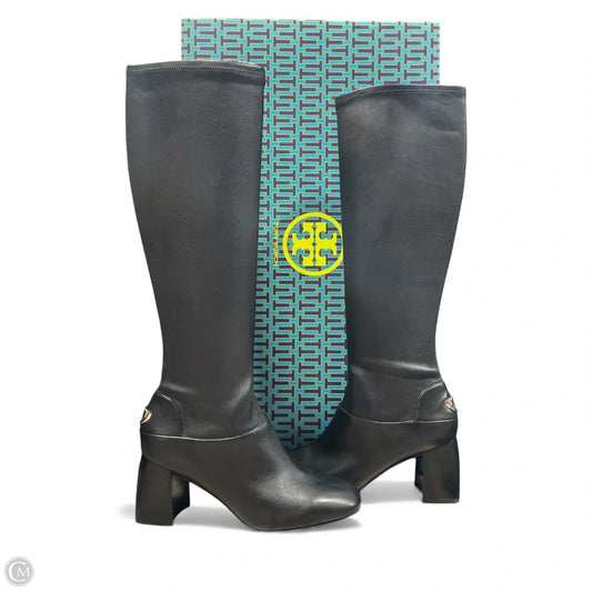 Boots Designer By Tory Burch In Black, Size: 8.5