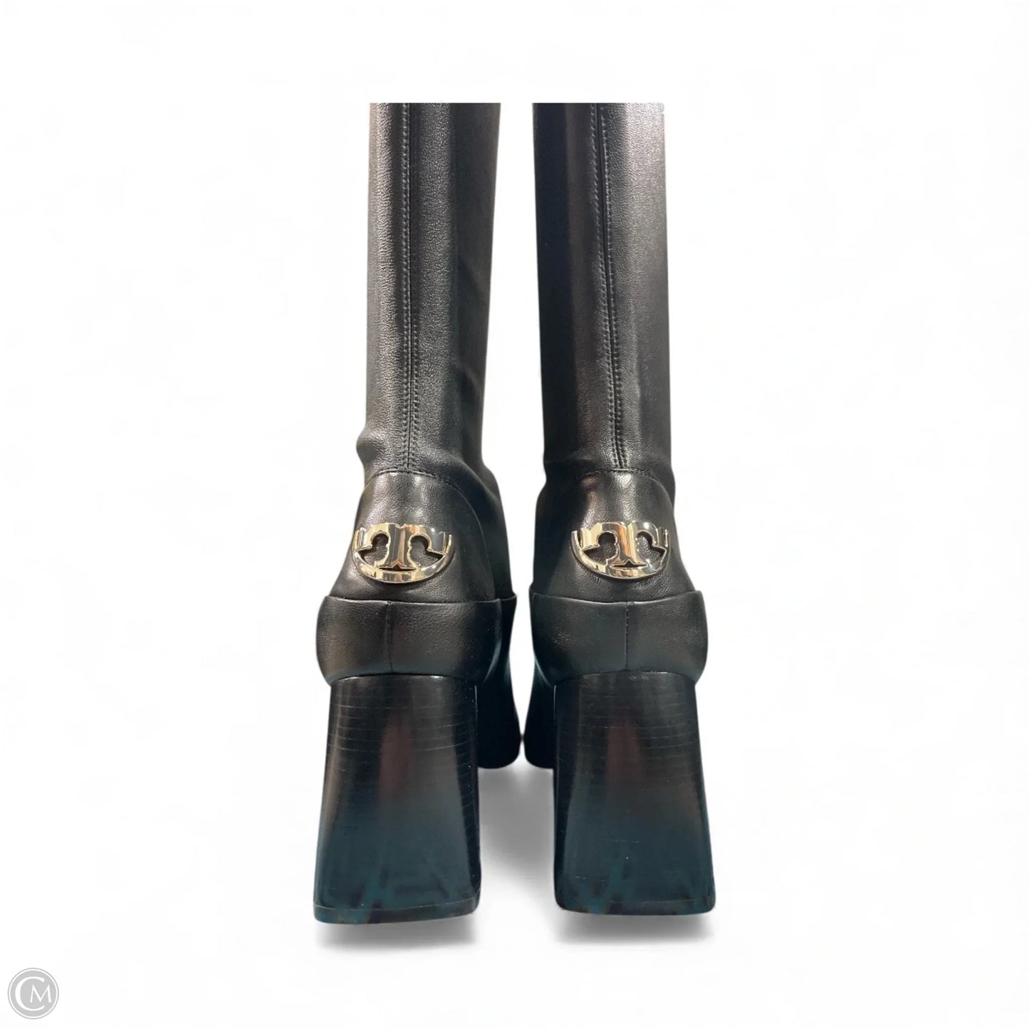 Boots Designer By Tory Burch In Black, Size: 8.5