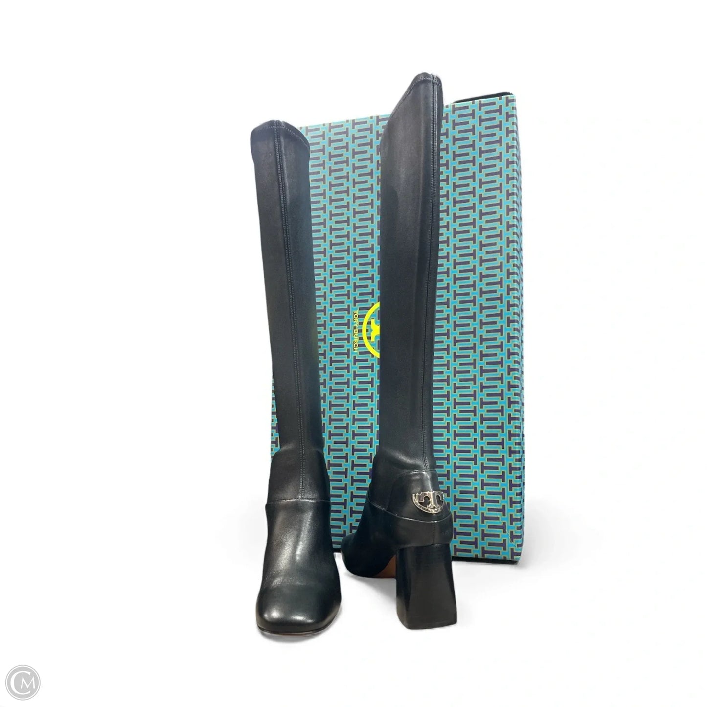 Boots Designer By Tory Burch In Black, Size: 8.5