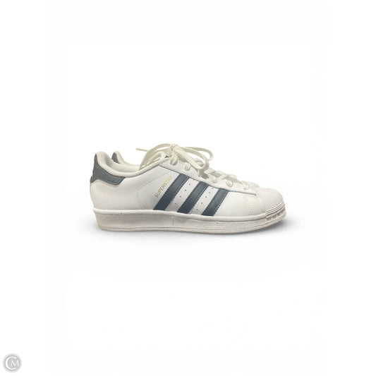 Shoes Sneakers By Adidas In Black & White, Size: 5.5