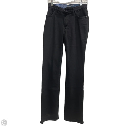 Jeans Boot Cut By Wrangler In Black Denim, Size: 4