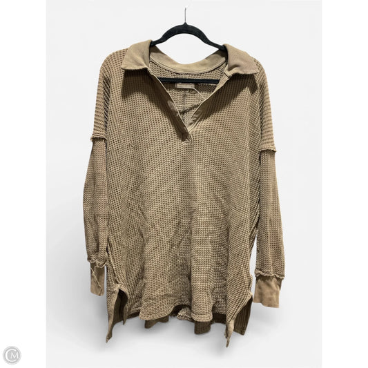 Tunic Long Sleeve By We The Free In Green, Size: Xs