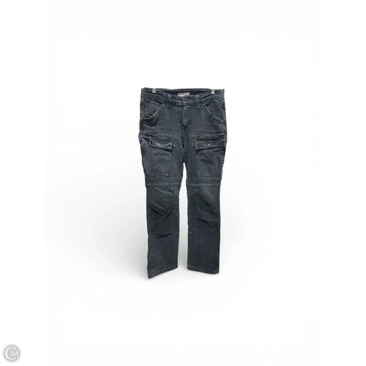 Jeans Straight By We The Free In Black Denim, Size: M