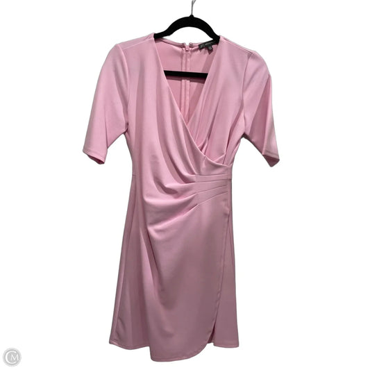 Dress Work By Adrianna Papell In Pink, Size: Xs
