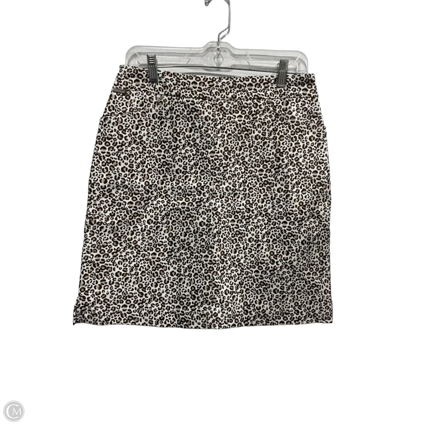 Skirt Midi By Clothes Mentor In Animal Print, Size: 2