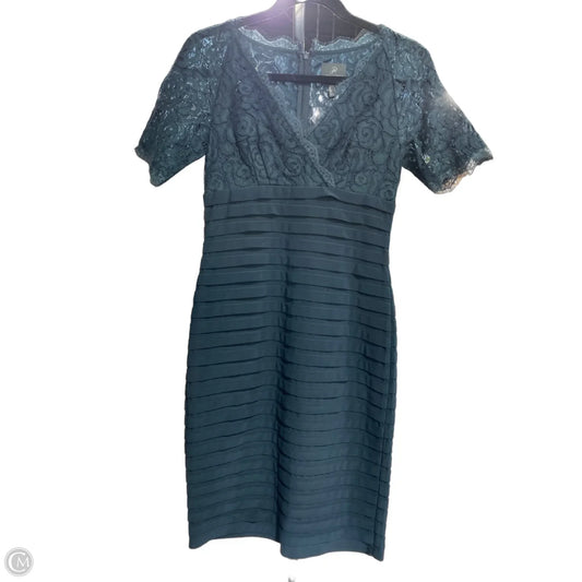 Dress Work By Adrianna Papell In Green, Size: 2