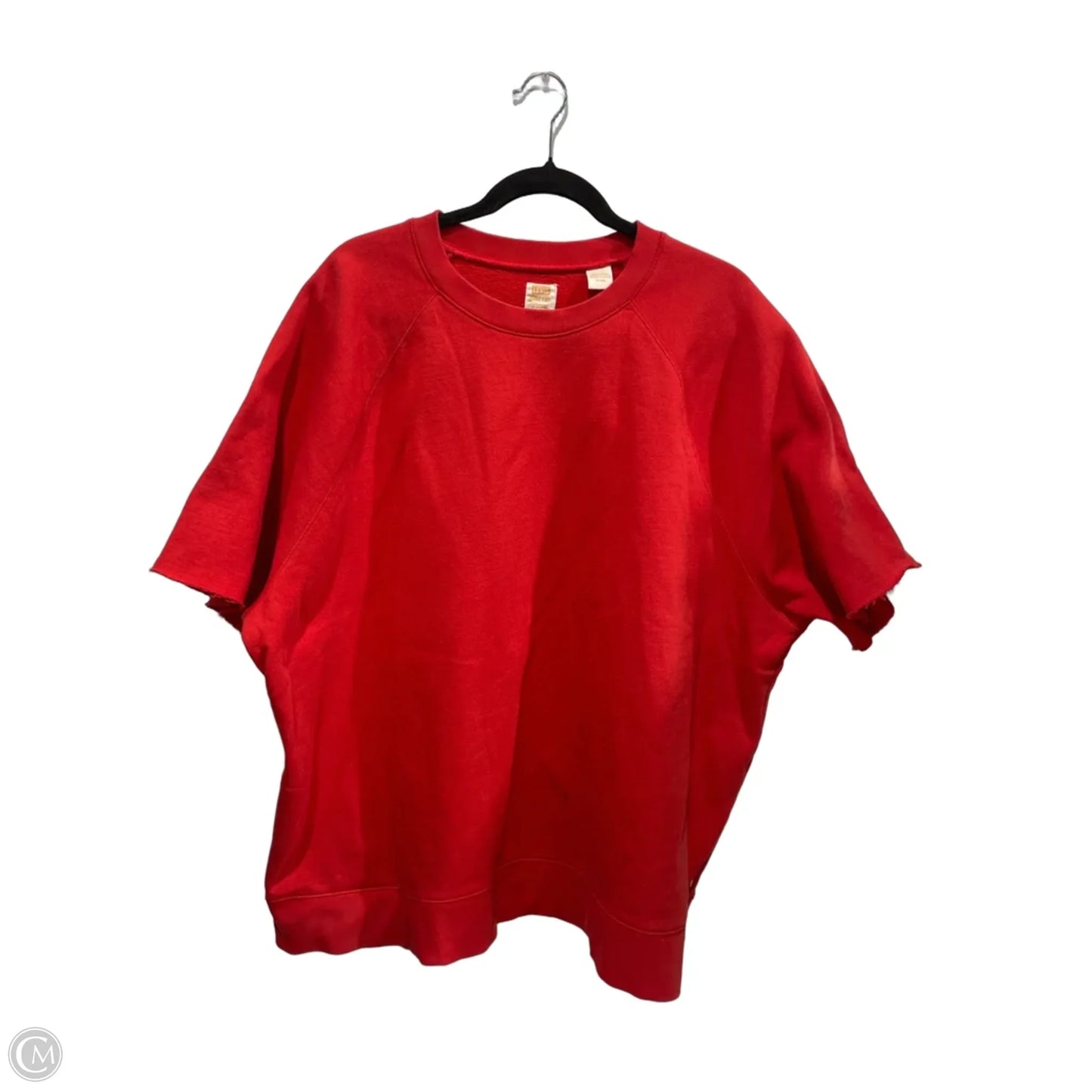 Top Short Sleeve By Levis In Red, Size: Xl
