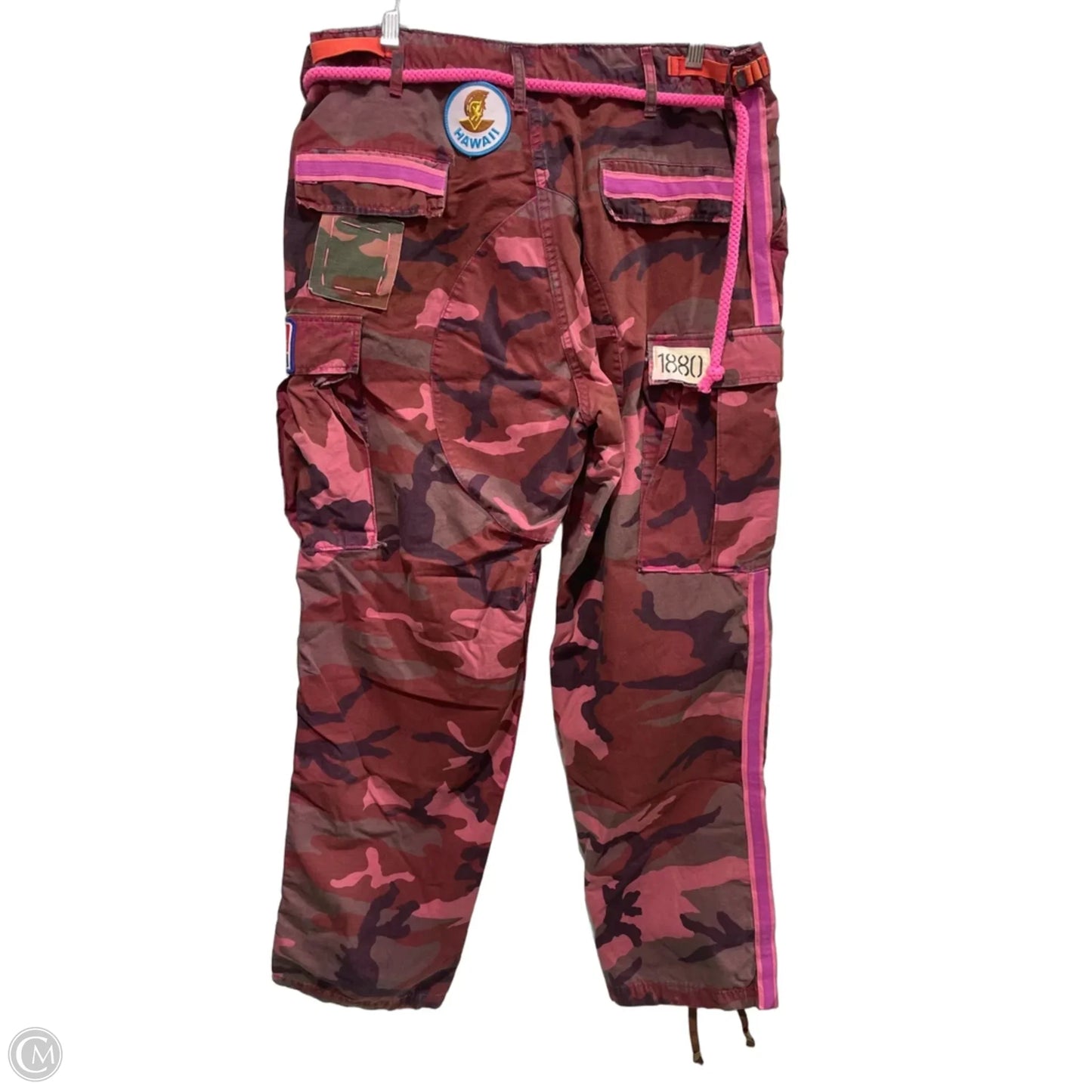 Pants Cargo & Utility By Free People In Camouflage Print, Size: L