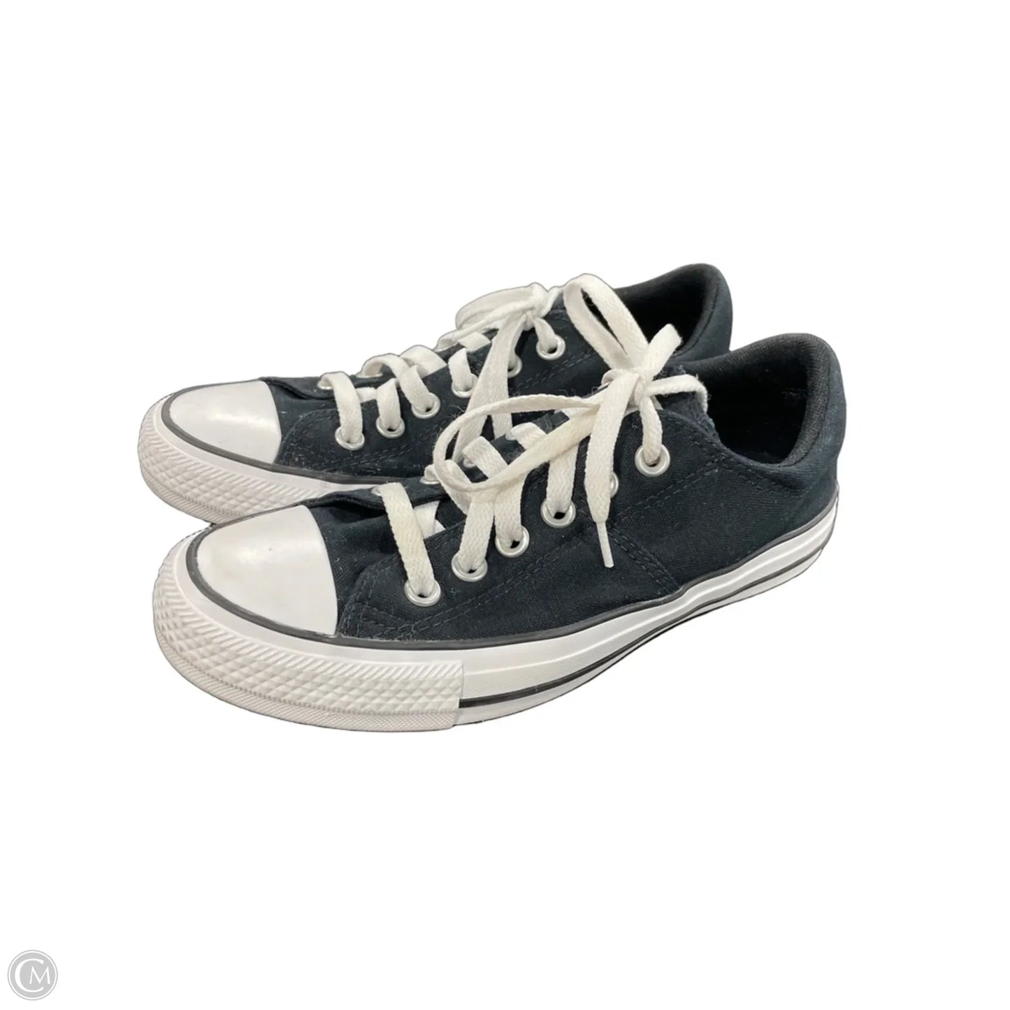 Shoes Sneakers By Converse In Black & White, Size: 6.5