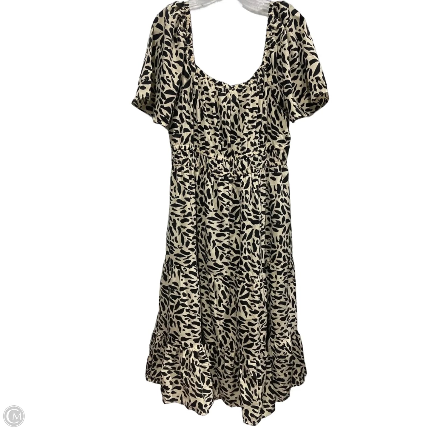 Dress Casual Midi By Blush In Animal Print, Size: 2x