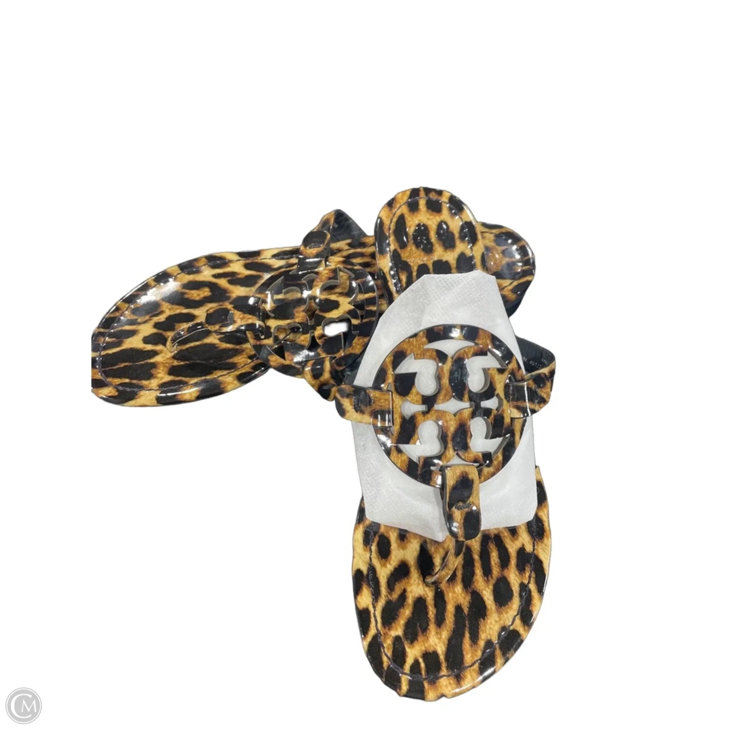Sandals Designer By Tory Burch In Animal Print, Size: 9