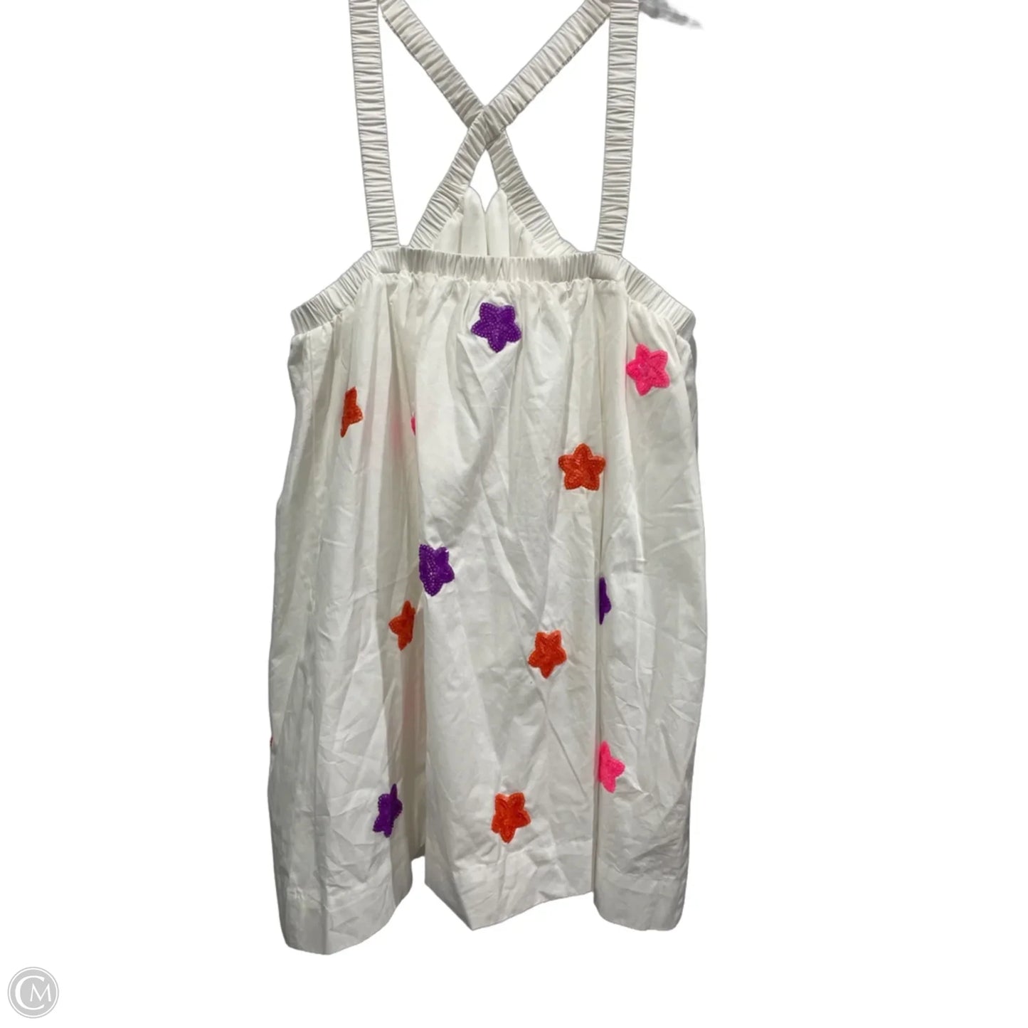 Dress Casual Midi By Tcec In White, Size: M