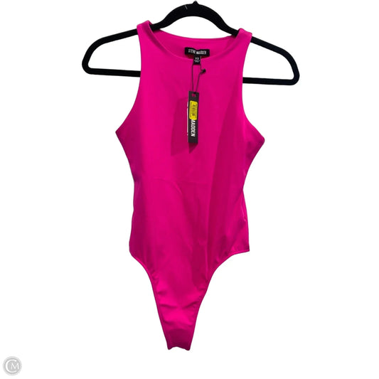 Bodysuit By Steve Madden In Pink, Size: Xs