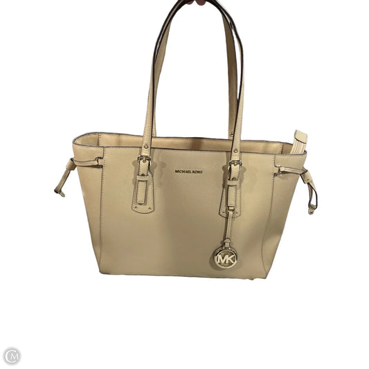 Handbag Leather By Michael By Michael Kors, Size: Large