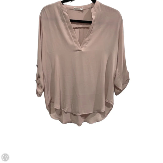 Blouse 3/4 Sleeve By Lush In Mauve, Size: S
