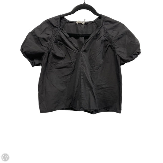 Top Short Sleeve By Day + Moon In Black, Size: S