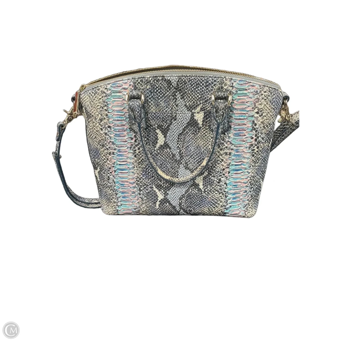 Handbag Designer By Brahmin, Size: Large