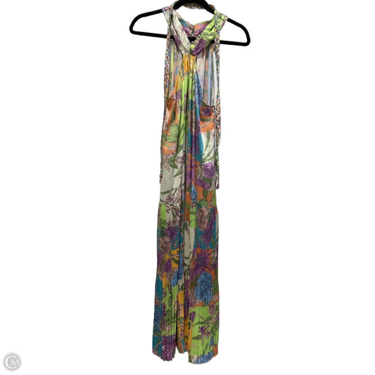 Dress Casual Maxi By Current Air In Floral Print, Size: S