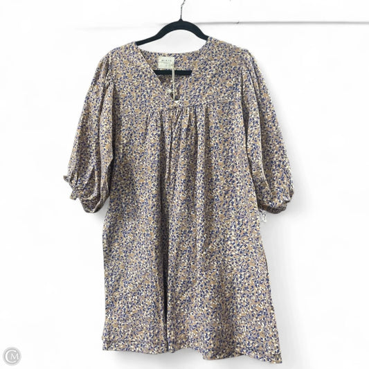 Dress Casual Midi By Clothes Mentor In Multi-colored, Size: S