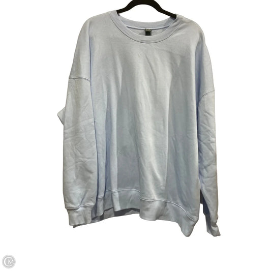 Sweatshirt Crewneck By Wild Fable In Blue, Size: Xl