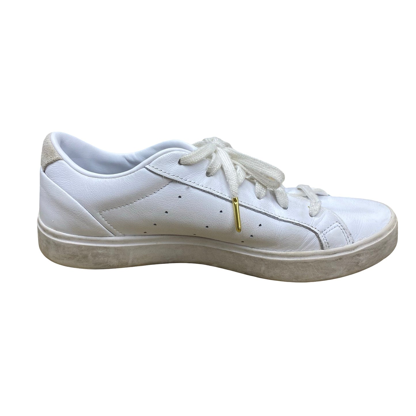 Shoes Sneakers By Adidas In White, Size:8