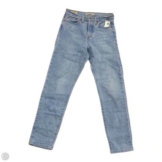 Jeans Skinny By Levis In Blue Denim, Size: 2