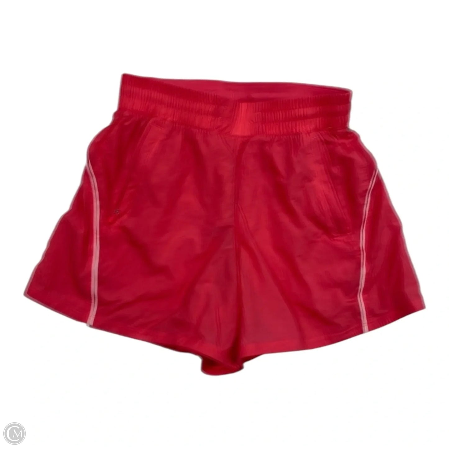 Athletic Shorts By Lululemon In Pink, Size: 4