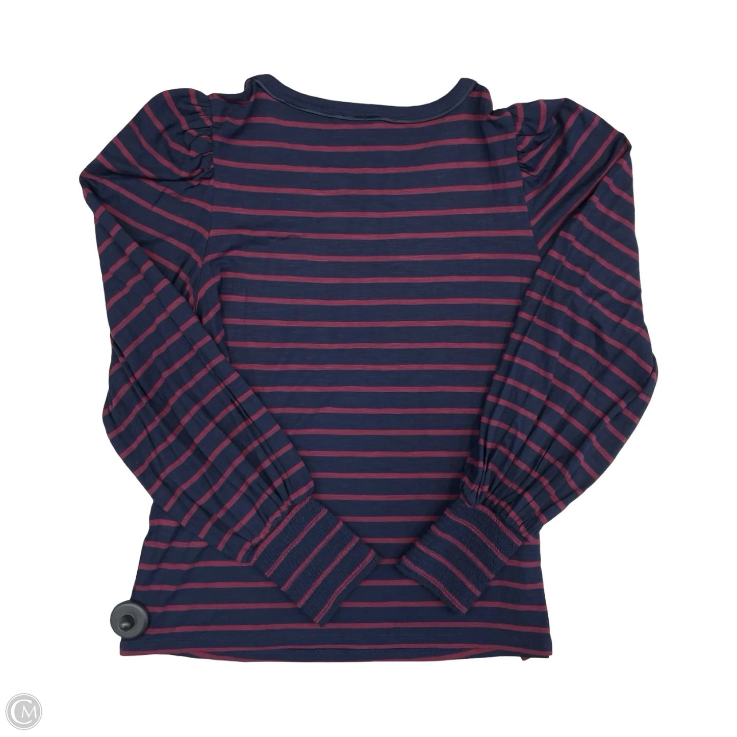 Top Long Sleeve By White House Black Market In Striped Pattern, Size: S