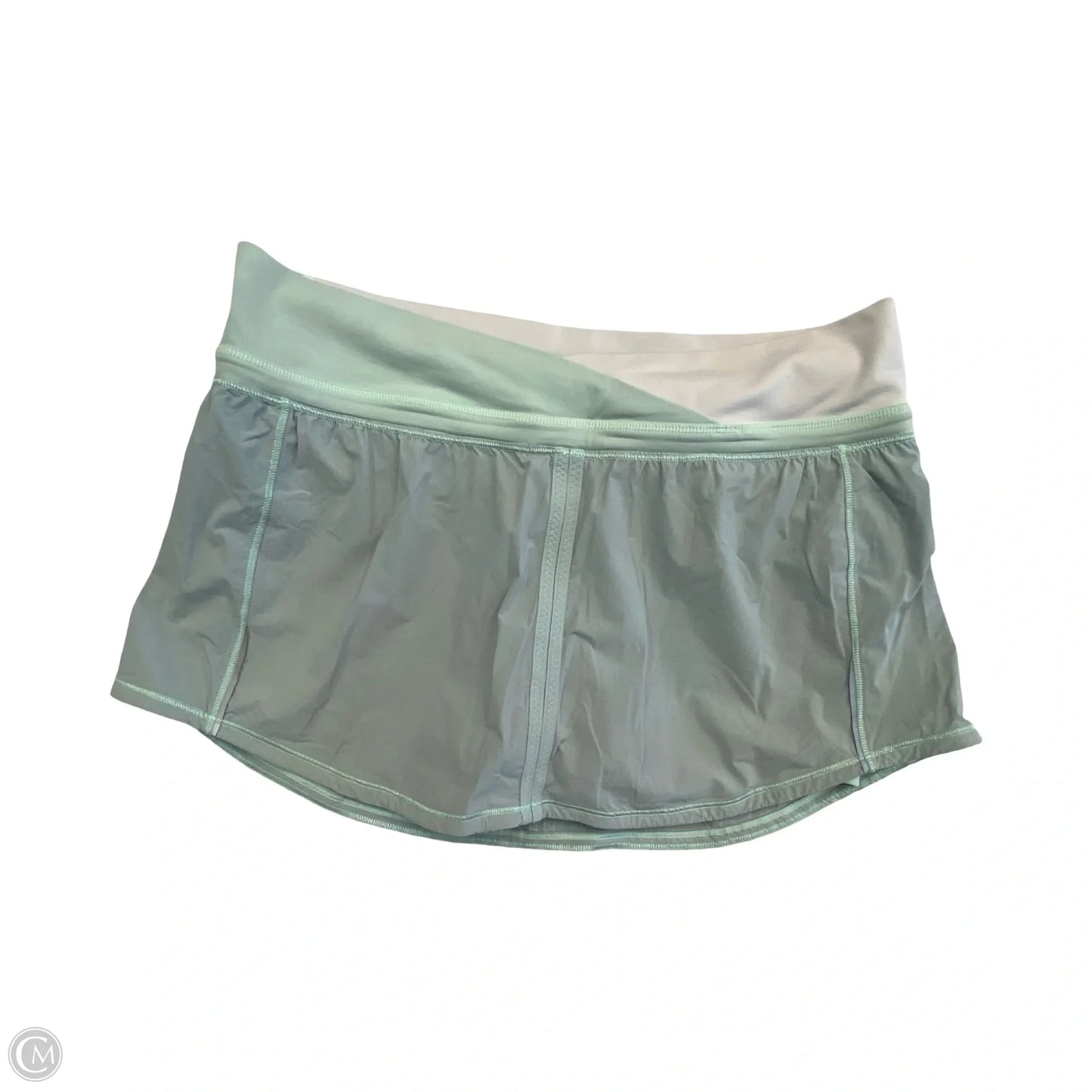 Athletic Skirt By Lululemon In Teal, Size: 8