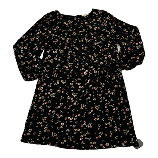 Floral Print Dress Party Midi Entro, Size L