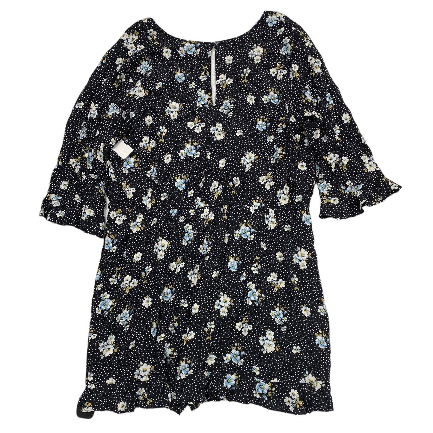 Floral Print Romper Loft, Size 22