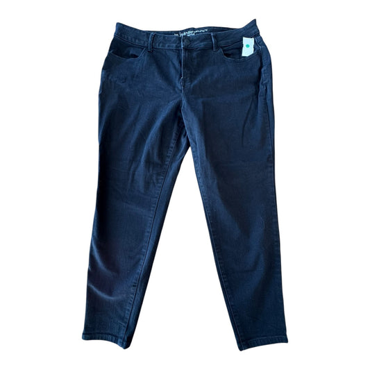 Jeans Skinny By Maurices In Black, Size: Xl