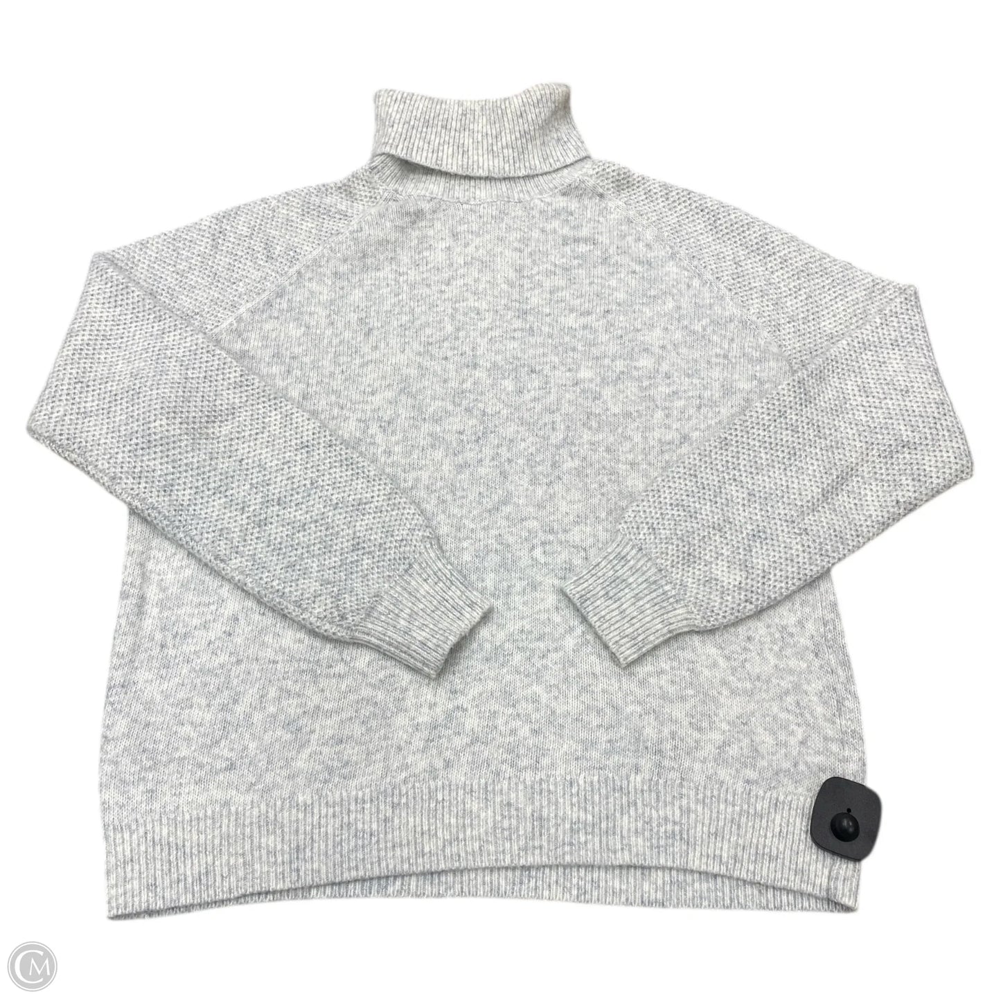 Sweater By Loft In Blue & White, Size: M