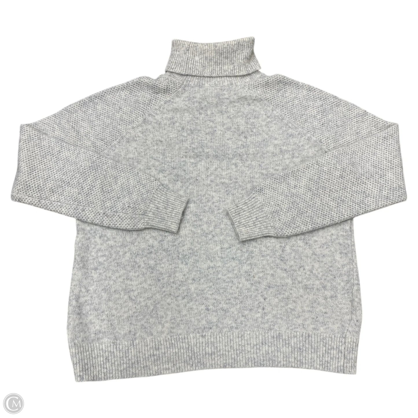 Sweater By Loft In Blue & White, Size: M