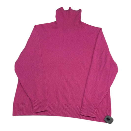 Sweater Cashmere By Bloomingdales In Pink, Size: 3x