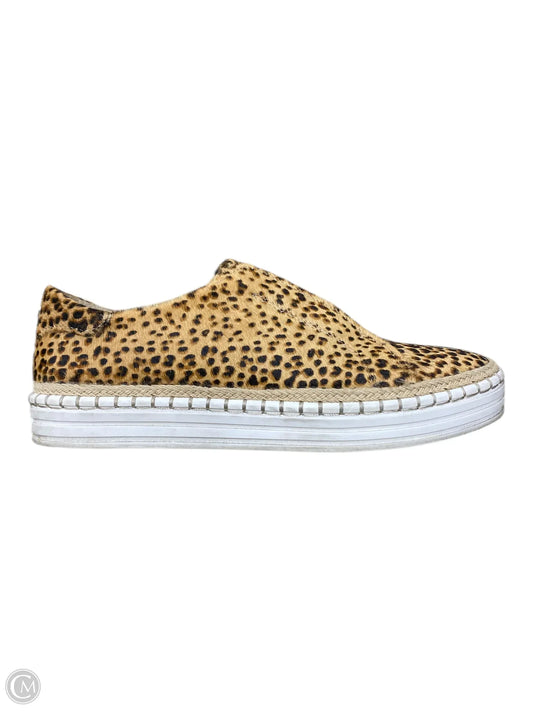 Shoes Sneakers By J Slides In Animal Print, Size: 7