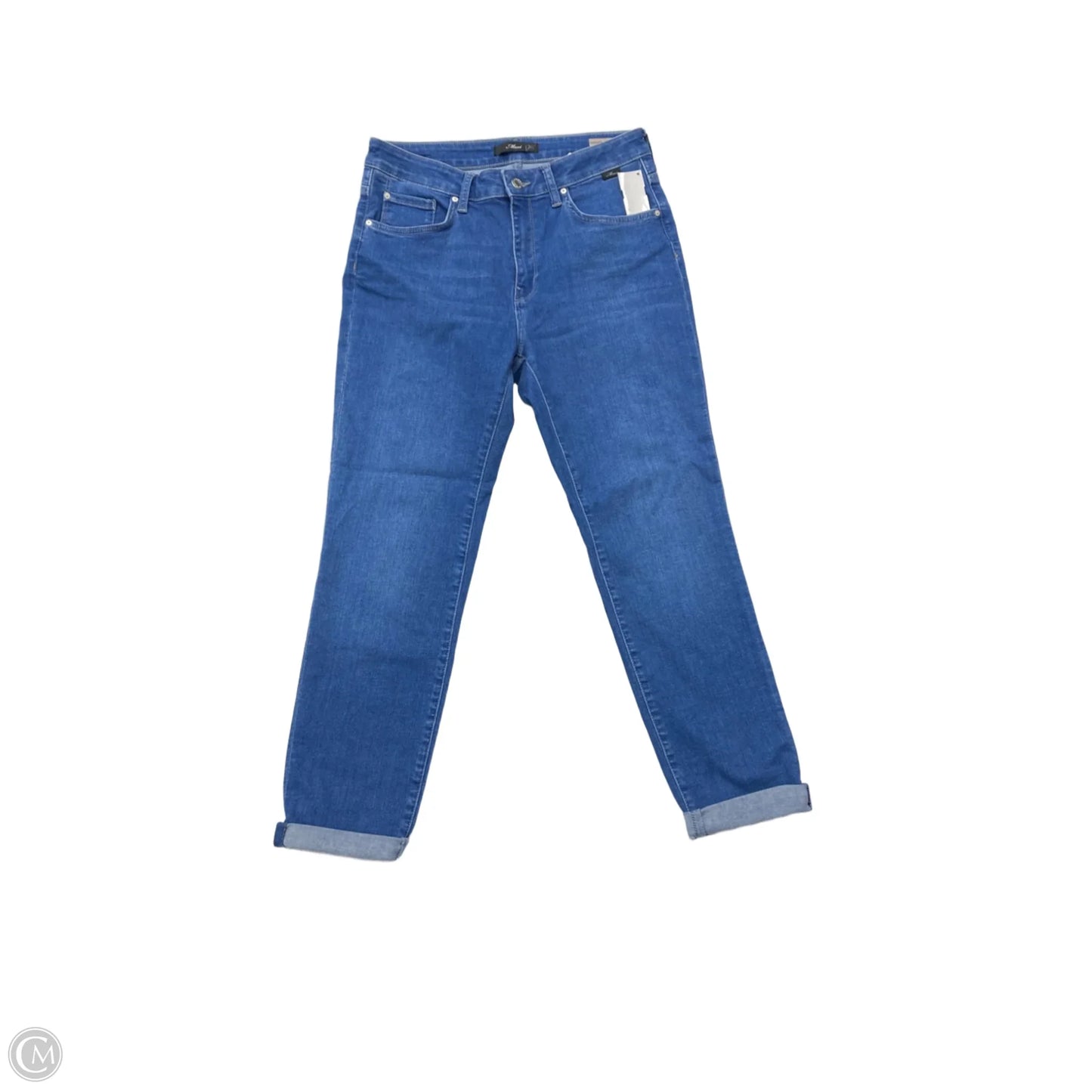 Jeans Boyfriend By Mavi In Blue, Size: 6